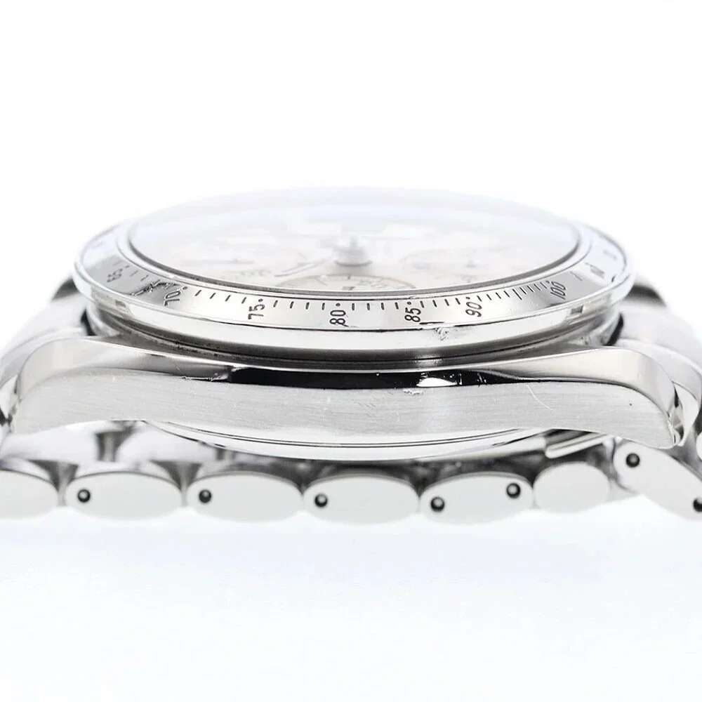 OMEGA Speedmaster Date Chronograph Silver Dial Automatic Men's
